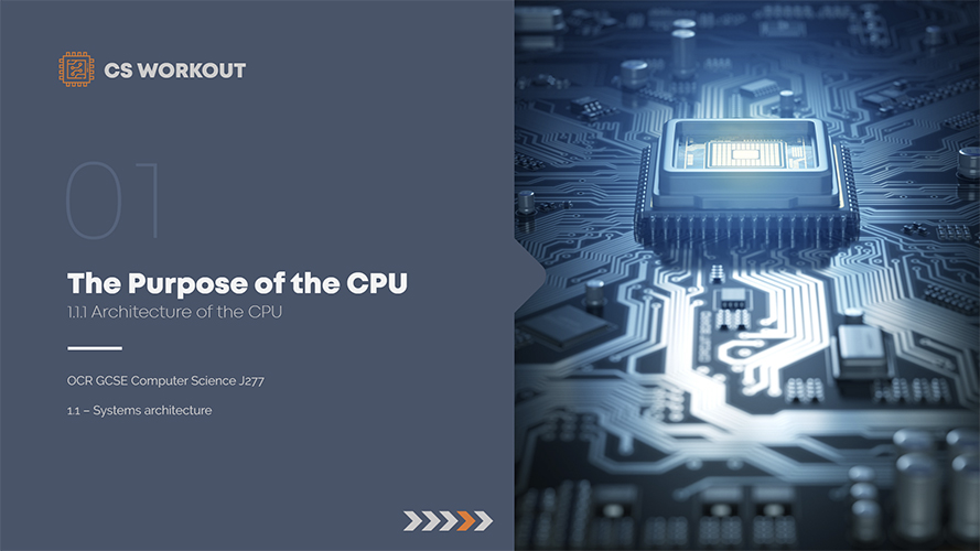 The Purpose of the CPU